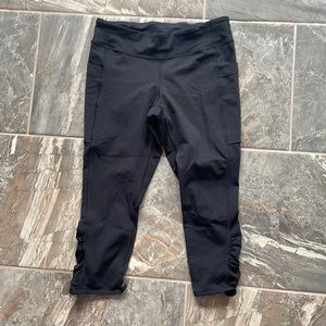 Black Ivivva Cropped Legging